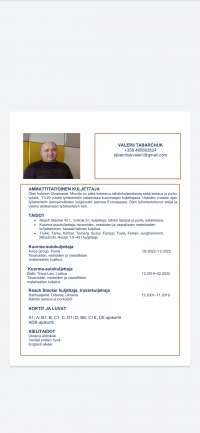 Valera Tabarchuk